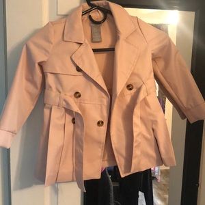 Toddler 3T Tahiti pea coat never worn.